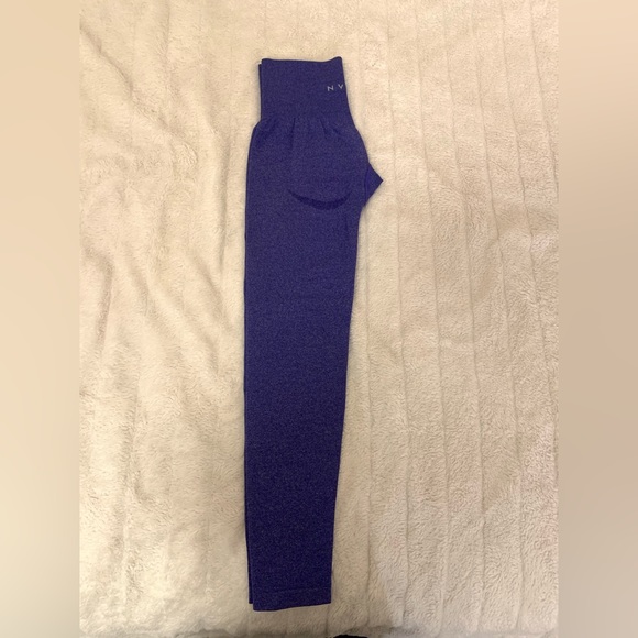 NVGTN Electric Blue Contour Seamless Leggings size XS - Picture 4 of 7